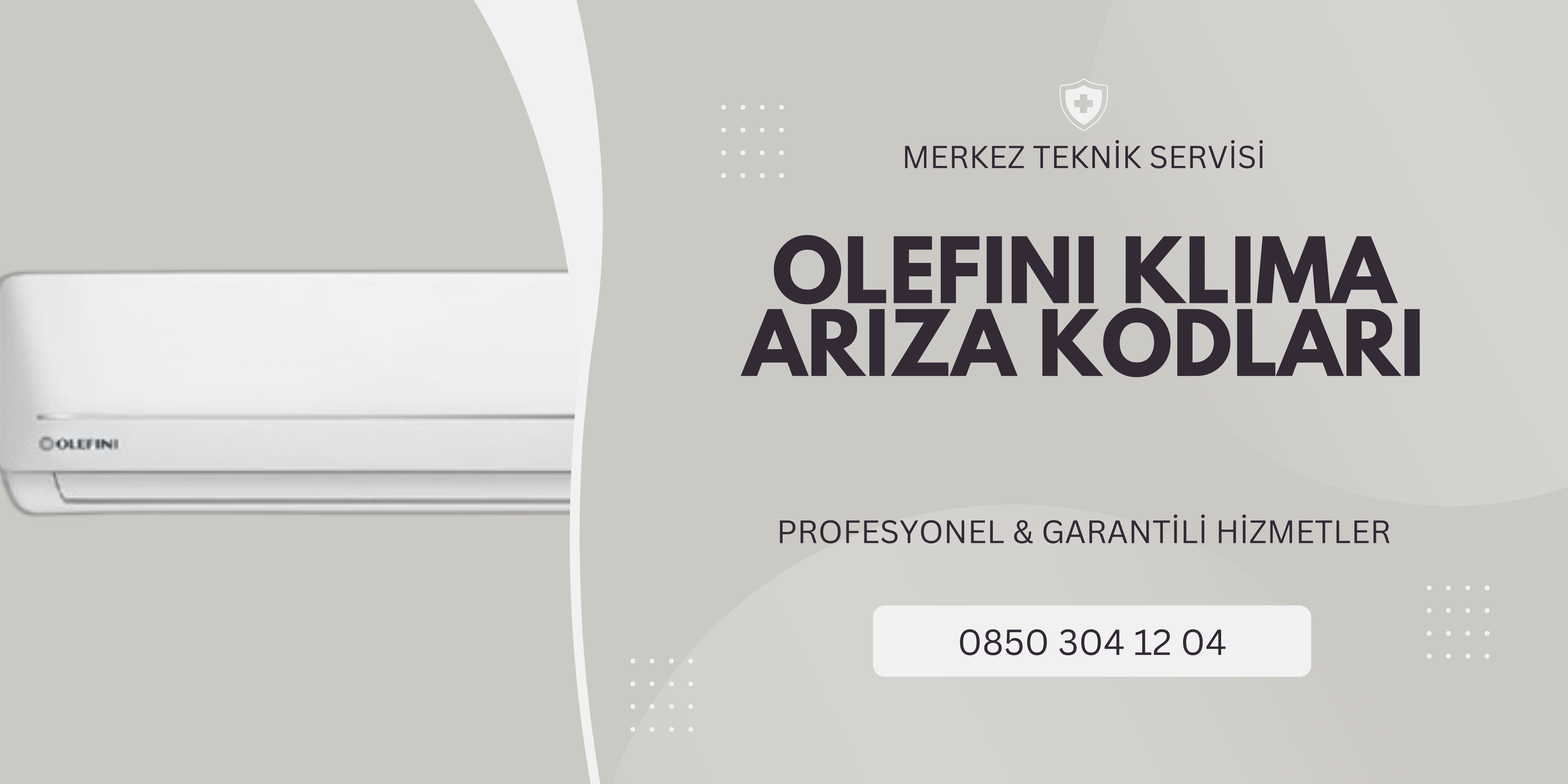 Olefini Klima Arıza Kodları ve Hata Bilgileri